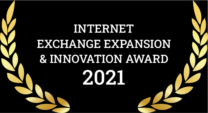 Awards_Internet Exchange Expansion & Innovation Award 2021